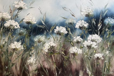 Magical Landscape In The Morning by Marina Skromova metal wall art