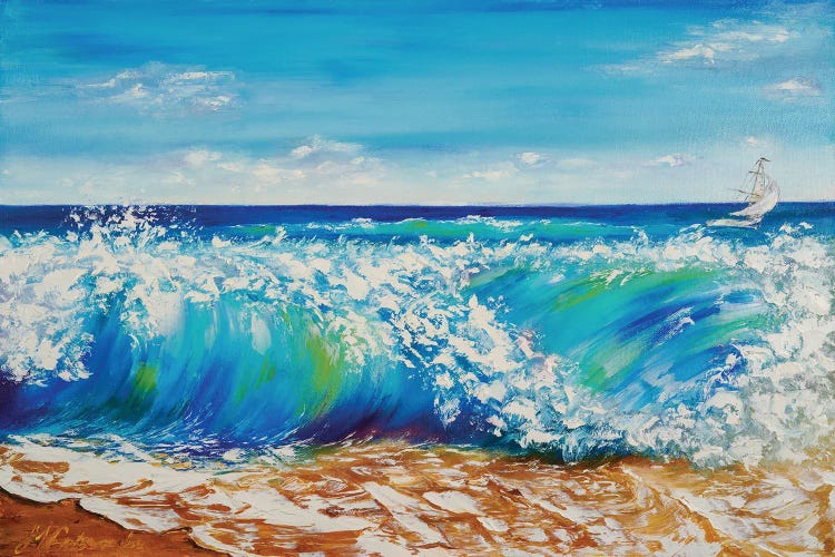 The Sound Of The Surf by Marina Skromova wall art