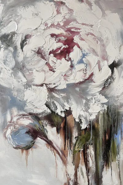 Canvas Art Prints: Gorgeous Stunning Peony. by Marina Skromova