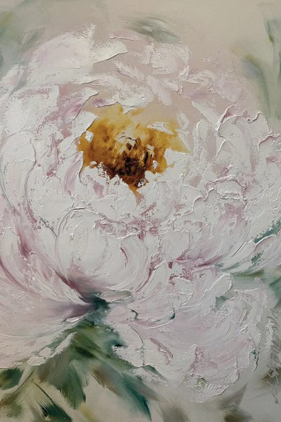 Multi Panel Art: White Tenderness by Marina Skromova