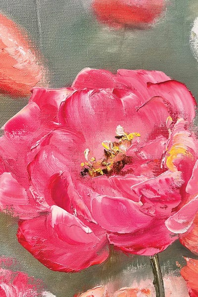Marina Skromova: Pink Poppy by Marina Skromova