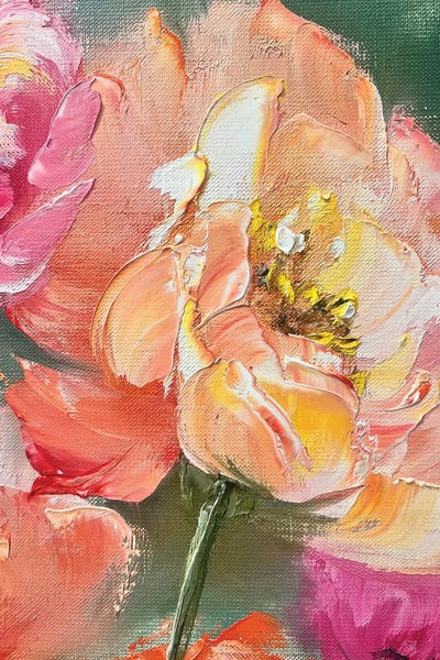 Marina Skromova: Coral Poppy by Marina Skromova
