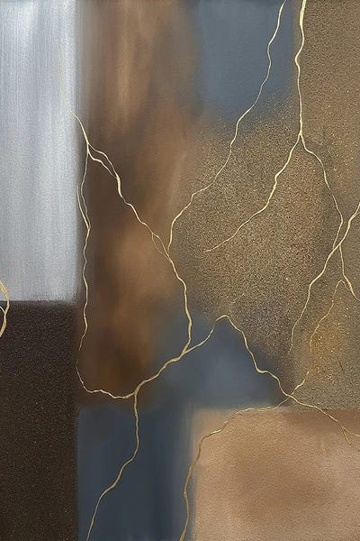 Sandy Gray Copper Gold