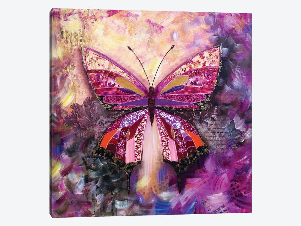 Pink Passion by Marina Skromova 1-piece Canvas Wall Art
