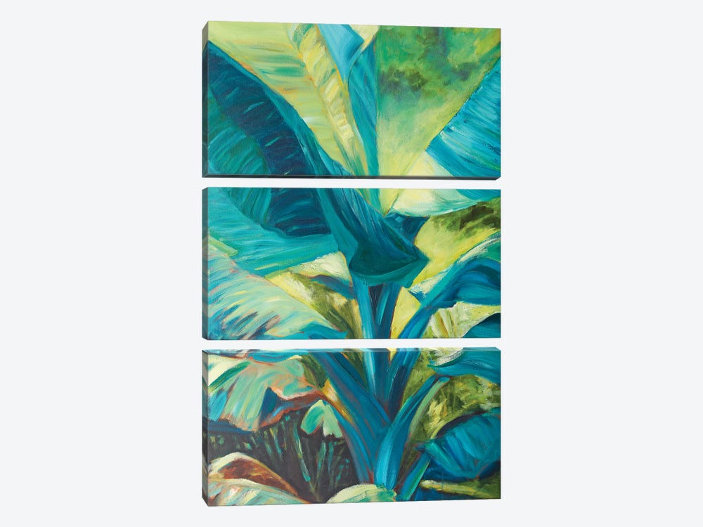 Green Banana Duo I by Suzanne Wilkins 3-piece Canvas Wall Art