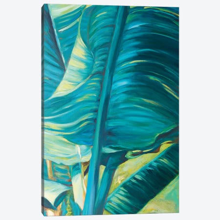 Green Banana Duo II Canvas Print #SMW11} by Suzanne Wilkins Canvas Wall Art