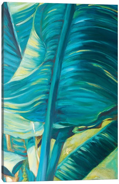 Green Banana Duo II Canvas Art Print