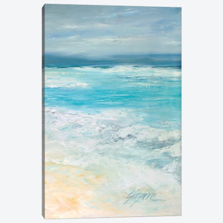 Storm at Sea II Canvas Print #SMW25} by Suzanne Wilkins Canvas Artwork