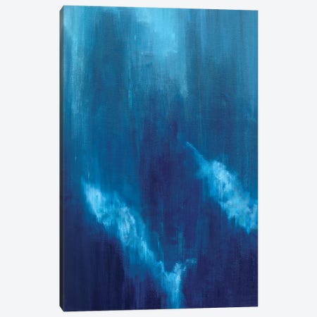 Azul Profundo Triptych I Canvas Print #SMW29} by Suzanne Wilkins Canvas Print