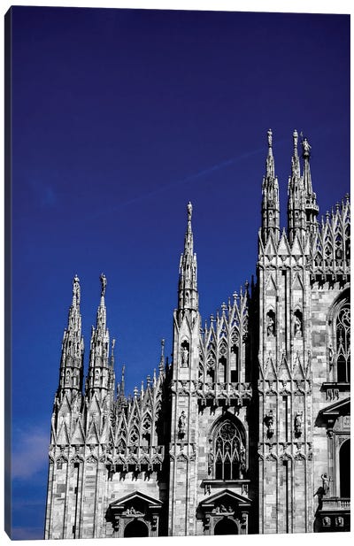 Il Duomo Symmetry, Left Canvas Art Print - Milan Art
