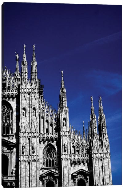 Il Duomo Milan, Right Canvas Art Print - Sean Marier