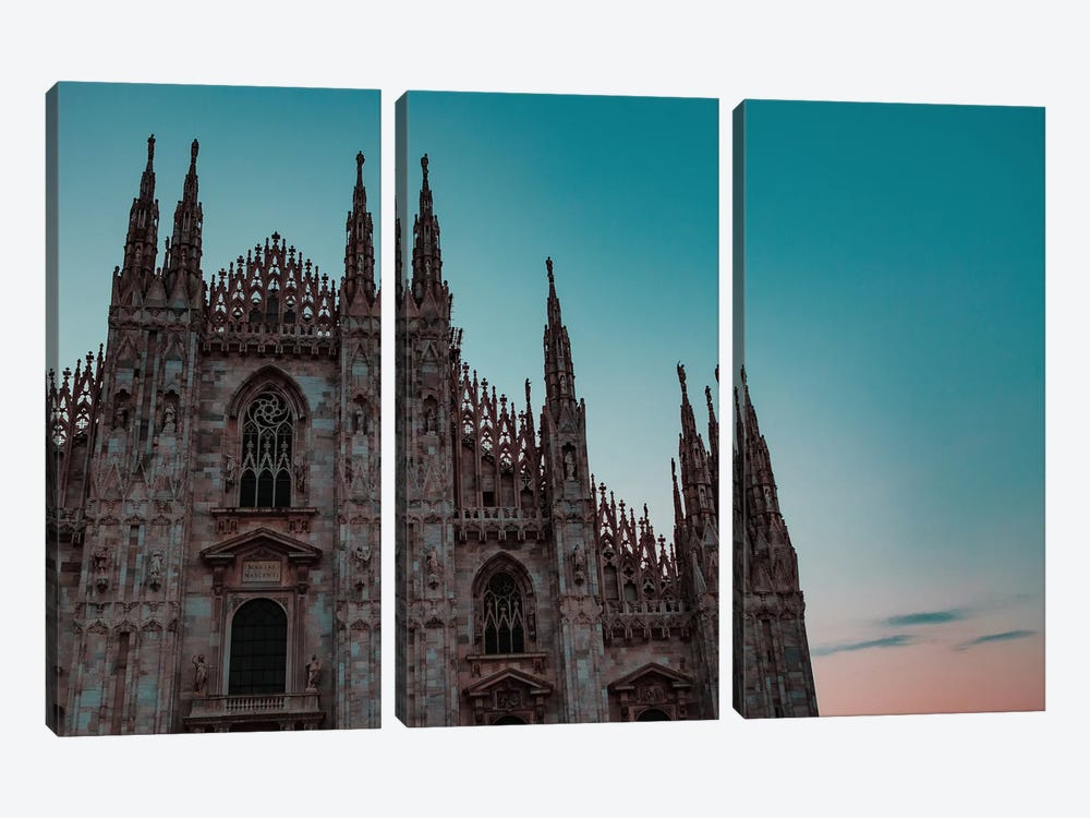 Il Duomo Sunrise, Milan by Sean Marier 3-piece Canvas Art Print