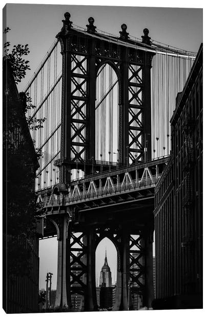 Under The Bridge, New York Canvas Art Print - Sean Marier