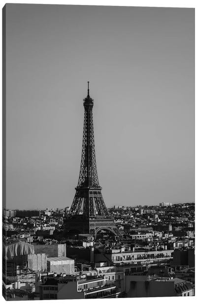 La Tour Eiffel, Paris Canvas Art Print - Sean Marier