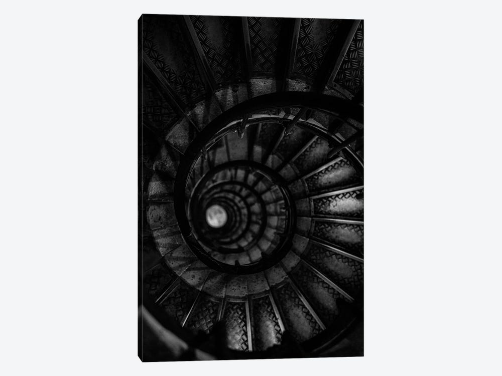 Spiral Staircase, Arc De Triomphe, Paris by Sean Marier 1-piece Canvas Wall Art