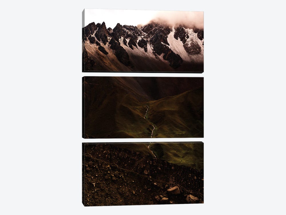 Andean Layers by Sean Marier 3-piece Canvas Art Print