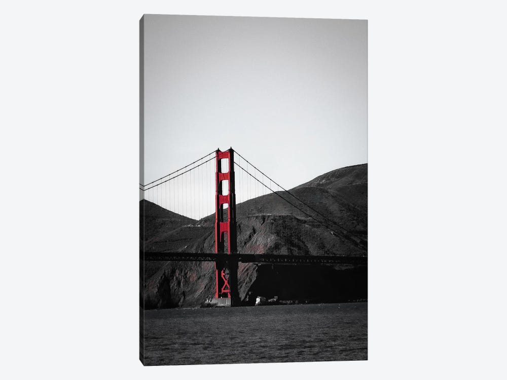Golden Gate Red, San Francisco by Sean Marier 1-piece Canvas Art Print
