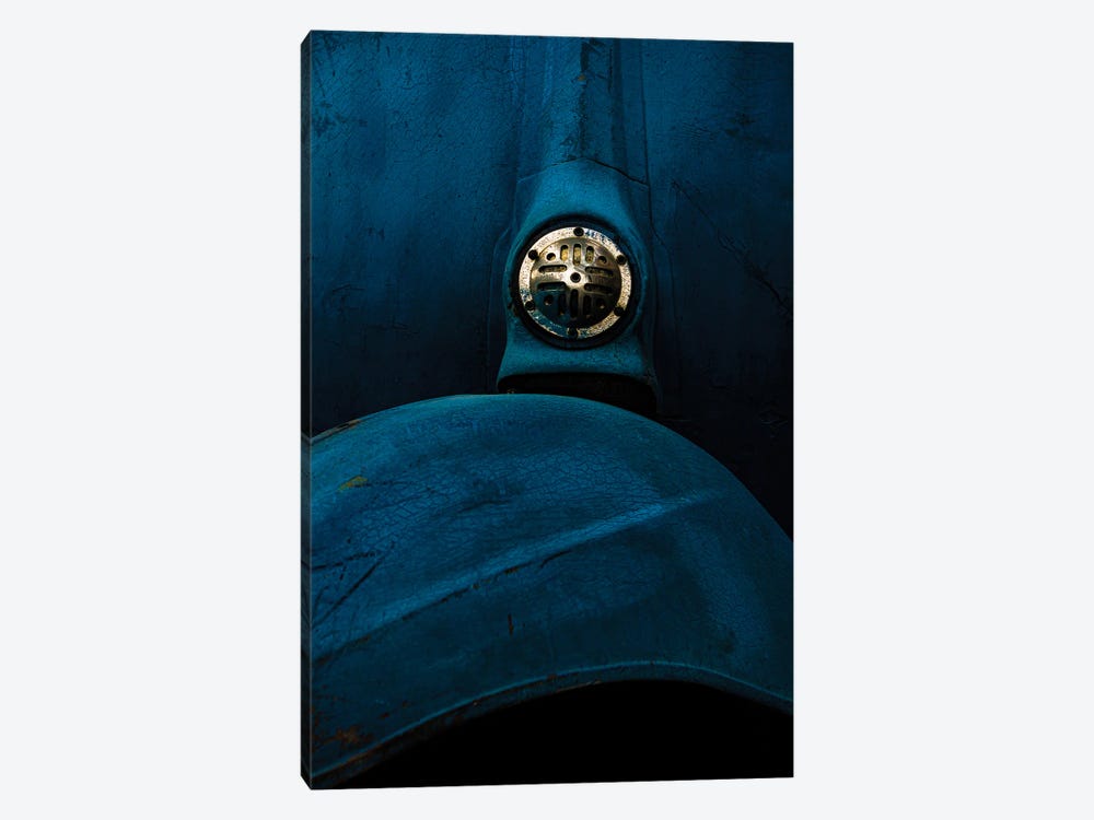 Vintage Scooter, Blue by Sean Marier 1-piece Canvas Art