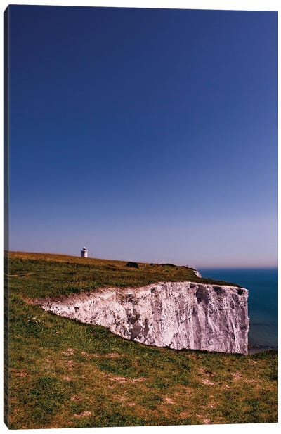 White Cliffs And Blue Skies, Dover Canvas Art Print - Sean Marier