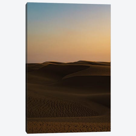 Desert Skies, Sunset Canvas Print #SMX199} by Sean Marier Canvas Print
