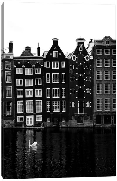 Ugly Duckling, Amsterdam Canvas Art Print - Sean Marier