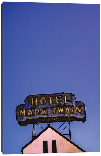 Hotel Mark Twain Canvas Art Print - Sean Marier