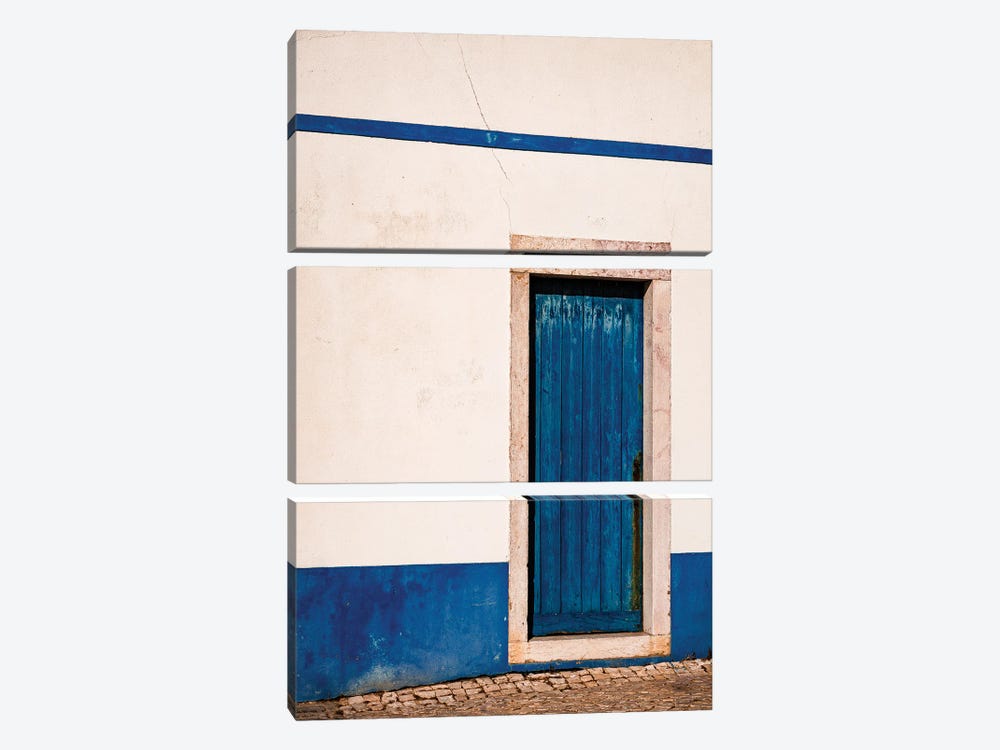 Blue Door, Ericeira (Portugal) by Sean Marier 3-piece Canvas Art Print