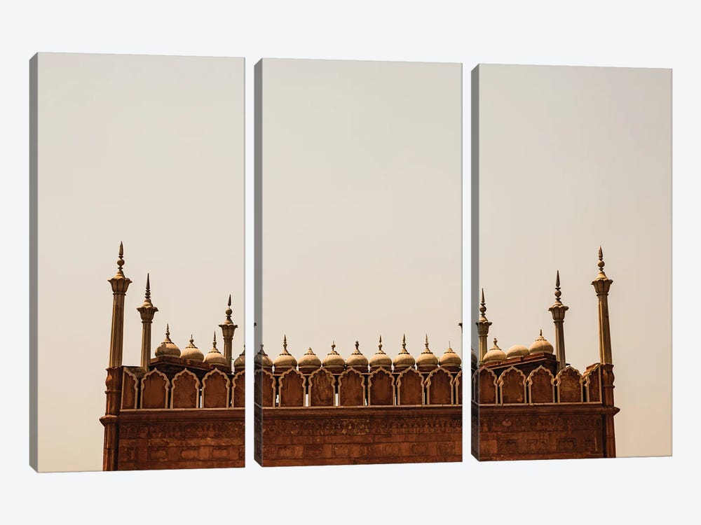North Gate, Jama Masjid (Delhi, India) by Sean Marier 3-piece Art Print