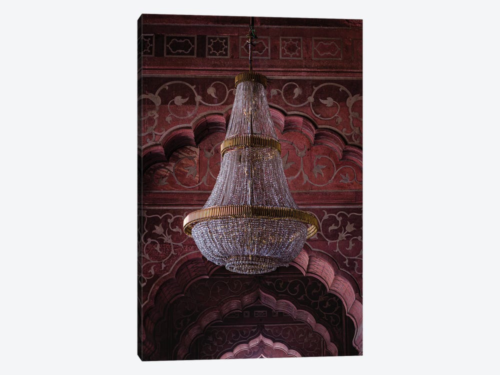 Chandelier, Jama Masjid (The Great Mosque In Delhi, India) by Sean Marier 1-piece Art Print
