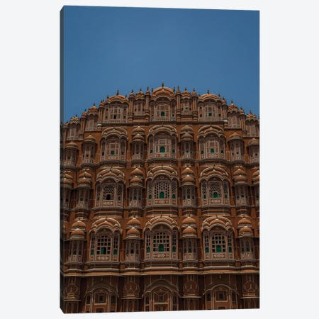 Palace Of The Winds, Jaipur (India) Canvas Print #SMX461} by Sean Marier Canvas Art Print