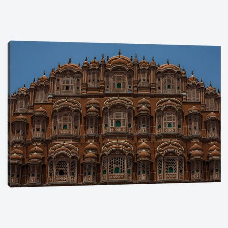 Palace Of The Winds (Jaipur, India) Canvas Print #SMX462} by Sean Marier Art Print