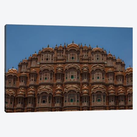 Jaipur's Palace Of The Winds, India Canvas Print #SMX463} by Sean Marier Canvas Art Print