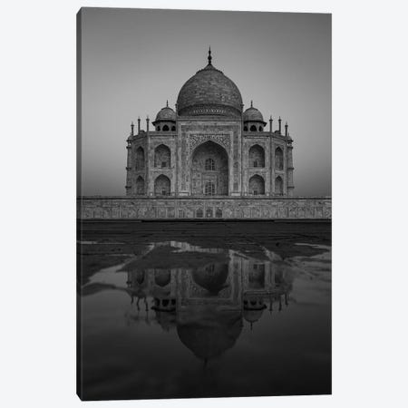 Taj Mahal Reflection (Agra, India) Canvas Print #SMX467} by Sean Marier Canvas Wall Art