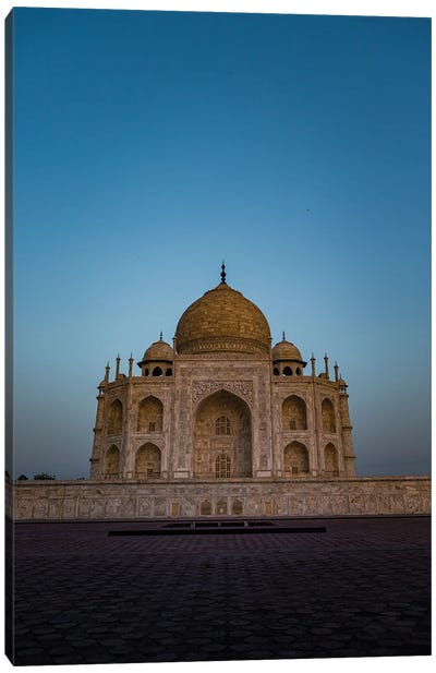 Taj Mahal Morning (Agra, India) Canvas Art Print - India Art