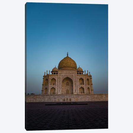 Taj Mahal Morning (Agra, India) Canvas Print #SMX470} by Sean Marier Canvas Wall Art