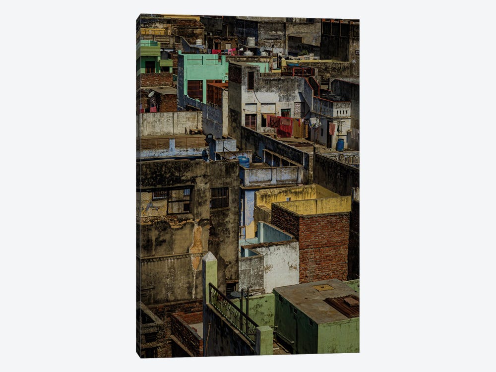 Varanasi Rooftops (India) by Sean Marier 1-piece Canvas Art