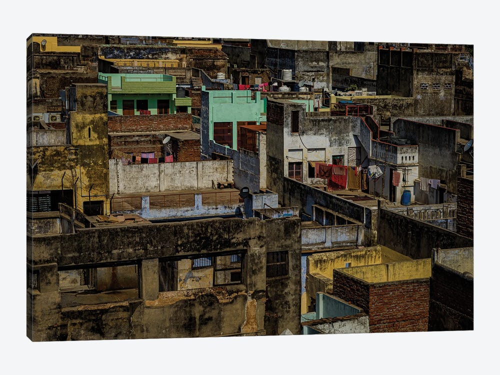 Rooftops Over Varanasi (India) by Sean Marier 1-piece Canvas Print