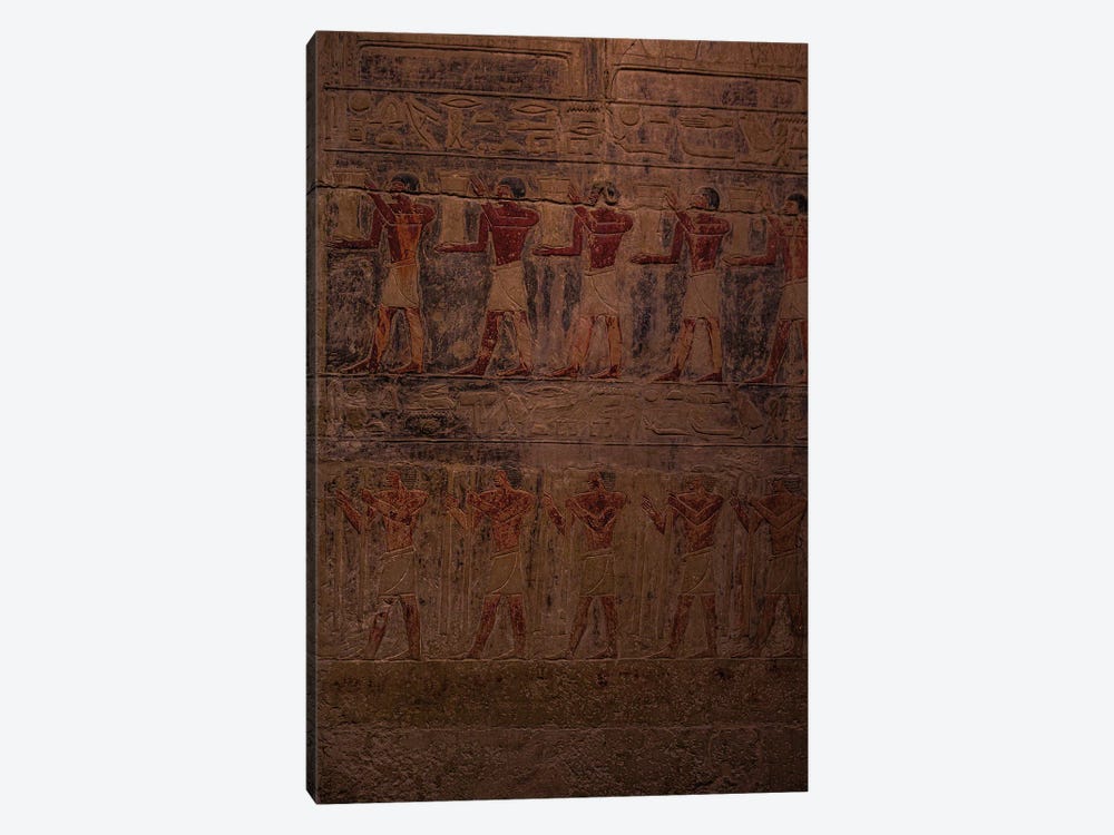 Djoser Hieroglyphics, Egypt by Sean Marier 1-piece Canvas Wall Art