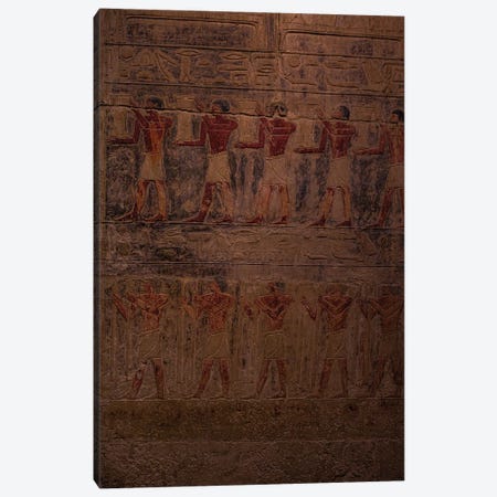 Djoser Hieroglyphics, Egypt Canvas Print #SMX510} by Sean Marier Canvas Print