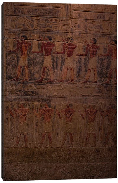 Djoser Hieroglyphics, Egypt Canvas Art Print - Sean Marier