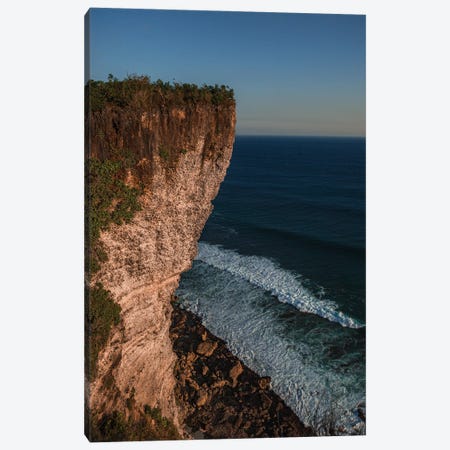 Karang Boma Cliff, Bali Canvas Print #SMX518} by Sean Marier Canvas Art Print