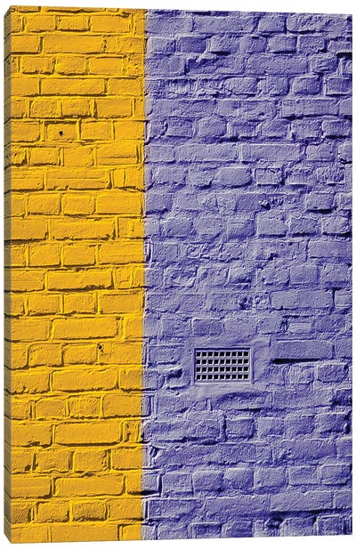 Bricks And Pastels, London Canvas Art Print - United Kingdom Art
