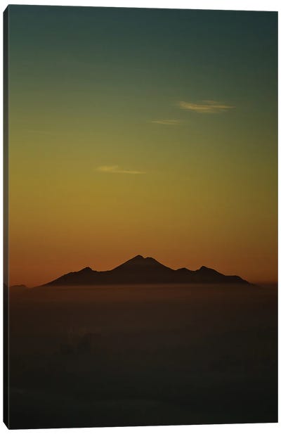 Mt. Rinjani Sunrise (Bali) Canvas Art Print - Mountain Sunrise & Sunset Art