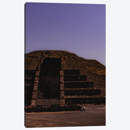 Solo Vendor (Teotihuacán, Mexico) Canvas Print #SMX542} by Sean Marier Canvas Art