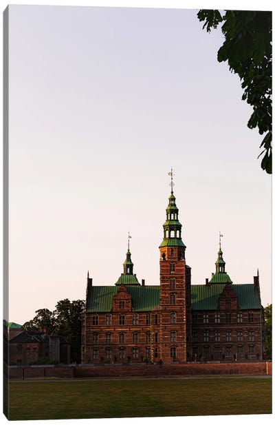 Rosenborg Castle, Copenhagen Canvas Art Print - Castle & Palace Art