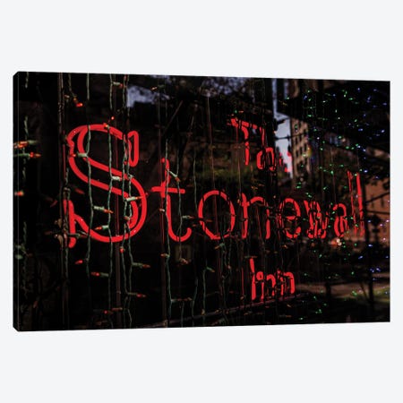 Stonewall Inn, NYC Canvas Print #SMX571} by Sean Marier Canvas Art Print