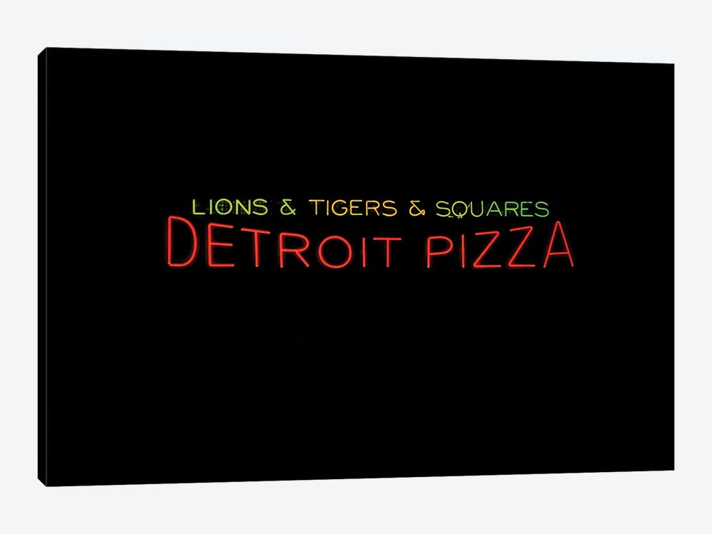 Detroit Pizza (NYC) by Sean Marier 1-piece Art Print