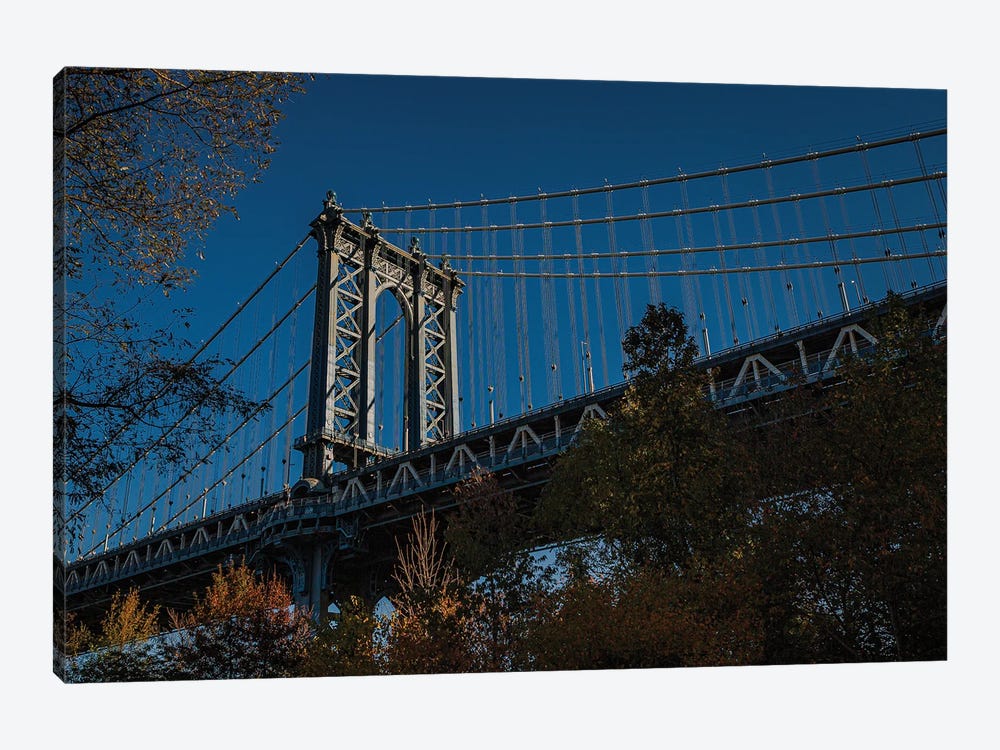 Manhattan Bridge, Autumn (NYC) by Sean Marier 1-piece Art Print