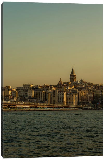 Istanbul, Galata Tower Canvas Art Print - Turkey Art