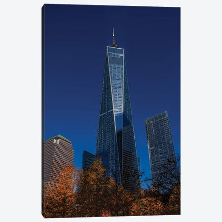 One World Trade, Autumn (NYC) Canvas Print #SMX593} by Sean Marier Canvas Art Print